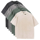 Essential Tees 8-Pack – 230GSM Heavy Loose Fit Washed T-Shirt