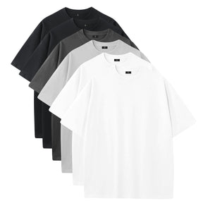 Monochrome 6-Pack - 275GSM Heavy Loose Fit T-Shirt